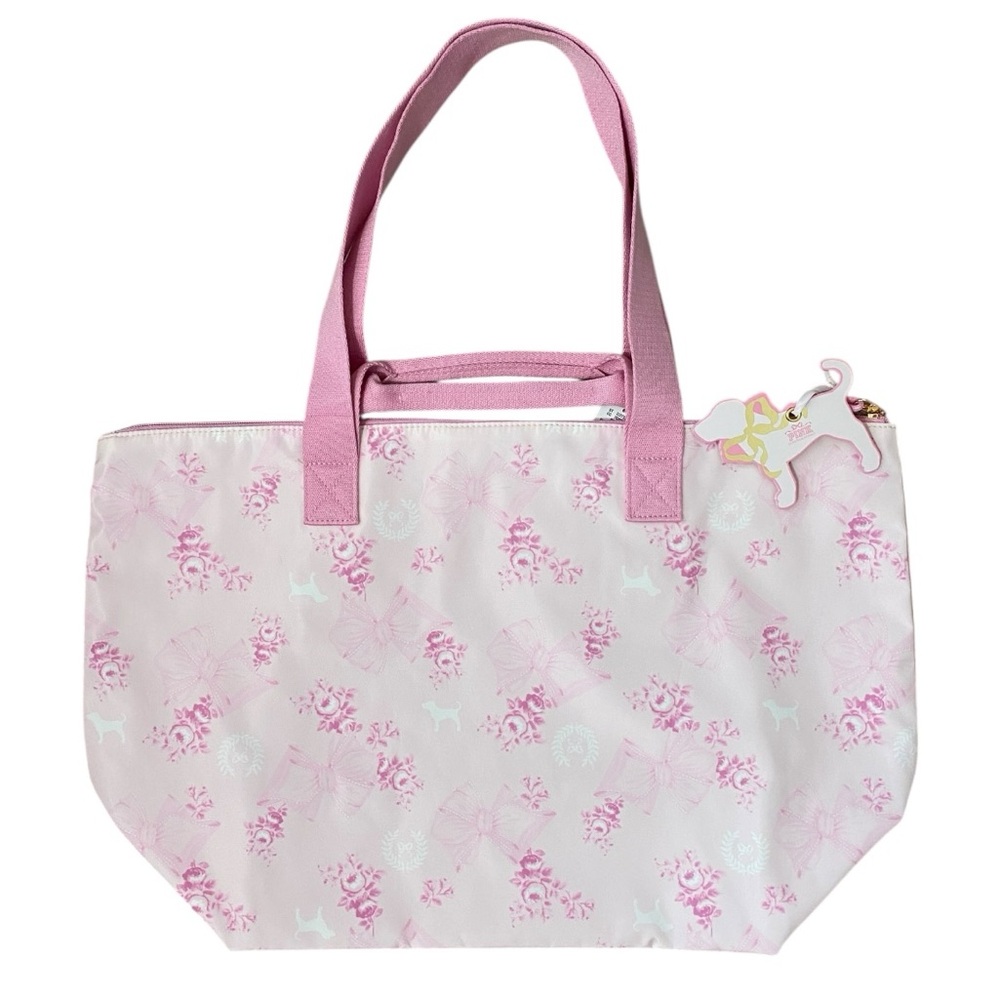 NWT LoveShackFancy VS Pink Tote Bag Limited Edition - Picture 7 of 8